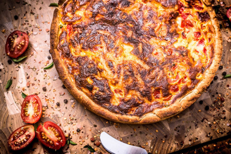 Quiche de Mozzarella de Bufala Bom Destino