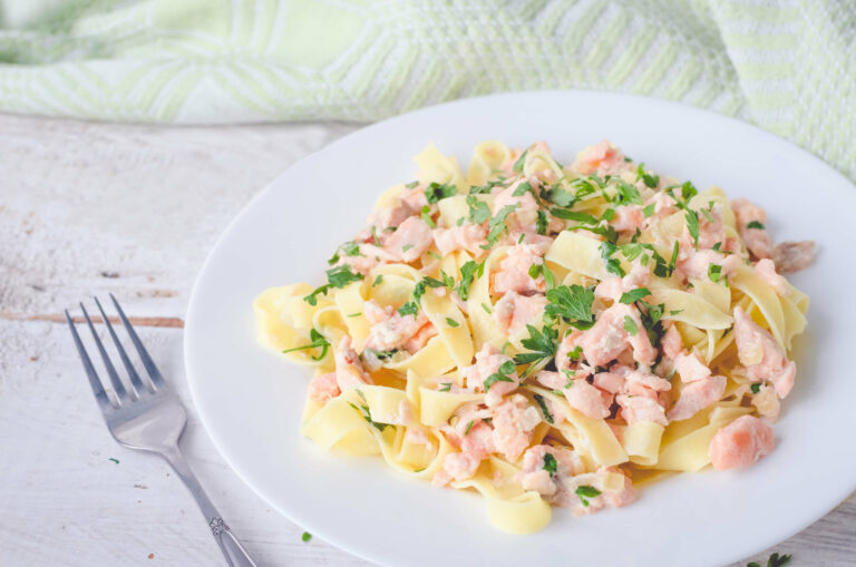 Macarrão ao Creme de Leite de Búfala