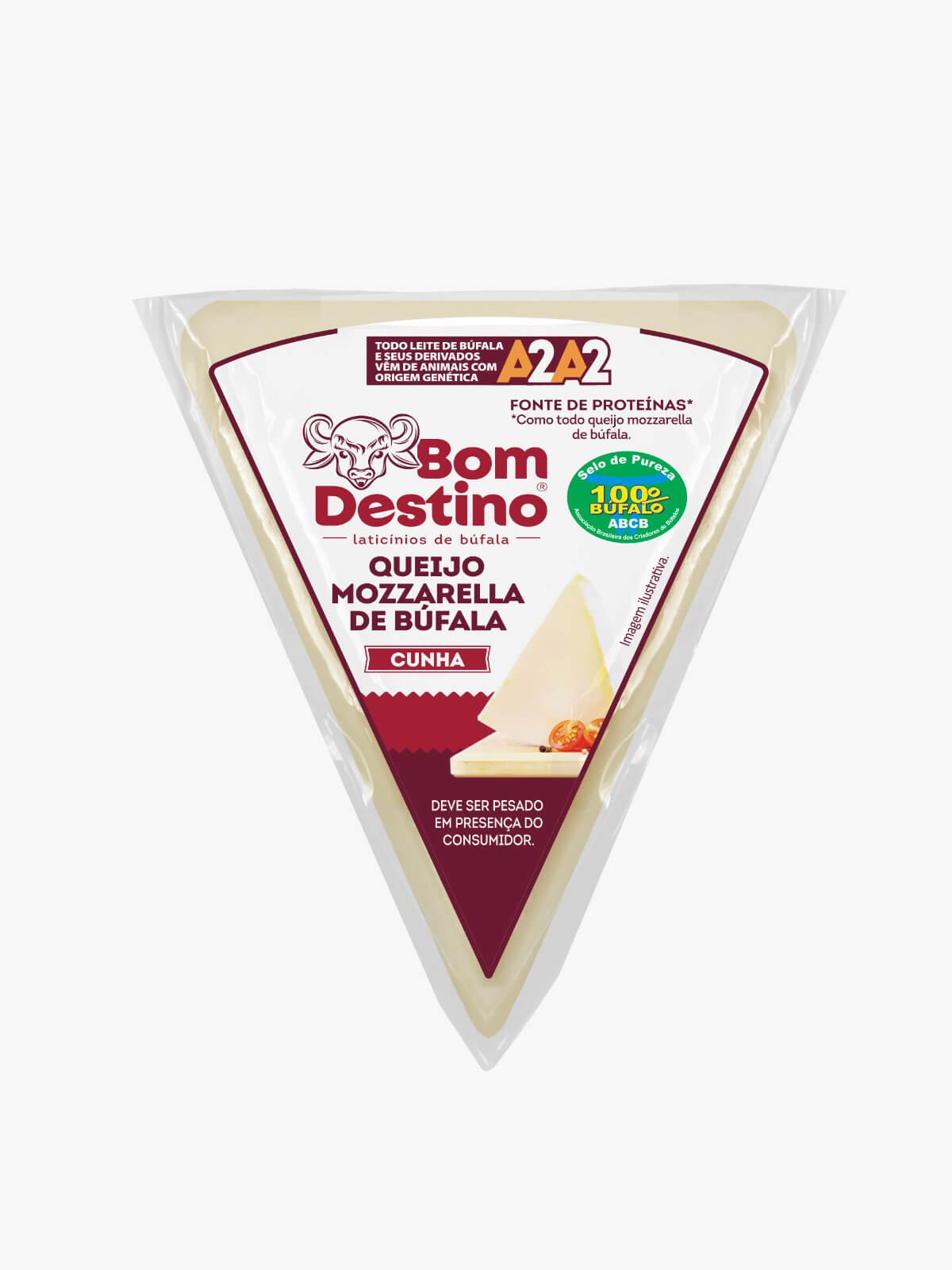 mozzarella de bufala a2a2 cunha bom destino